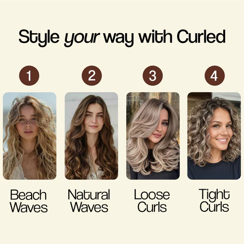 Hair curling iron